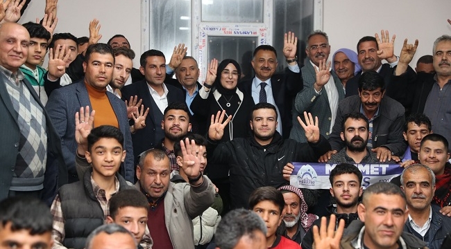 Eyyübiye'de Aşiretlerden AK Parti ve Mehmet Kuş'a Tam Destek