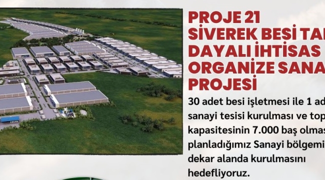 İzol'dan tarım ve hayvancılık alanında projeler