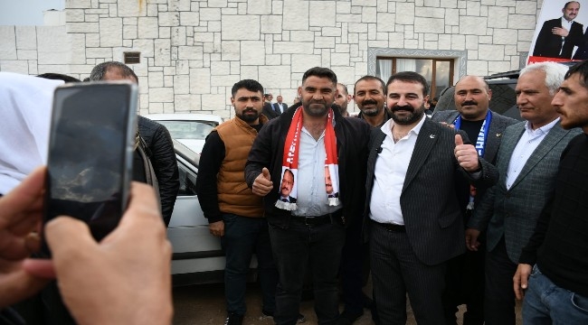 Siverek Belediye Başkan Adayı Hasan İzol Viranşehir'de