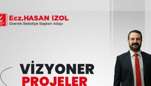 Yeniden Refah Partisi Siverek Belediye Başkan Adayı Hasan İzol'dan ''Vizyoner Projeler''