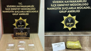 Siverek'te 3 kilo 93 gram uyuşturucu madde ele geçirildi