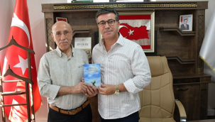 Eğitimci-Yazar Lale'den Başkan Bucak'a ziyaret