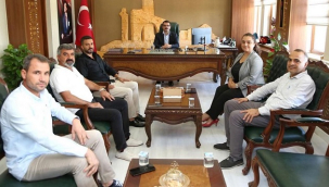 Siverek Kent Konseyi'nden bazalt sütunlarla ilgili ziyaret