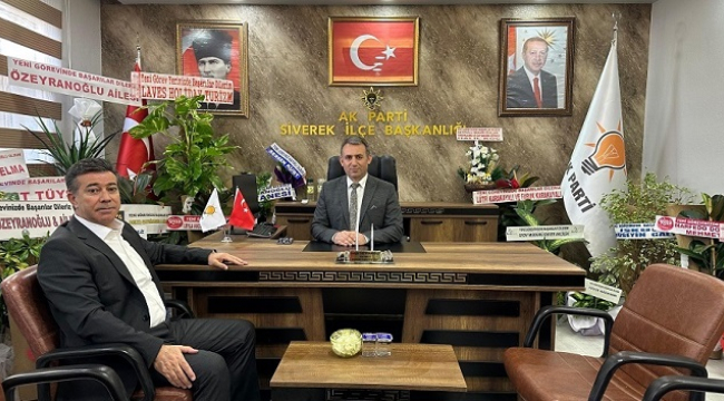 Ali Murat Bucak'tan Özeyranoğlu'na hayırlı olsun ziyareti