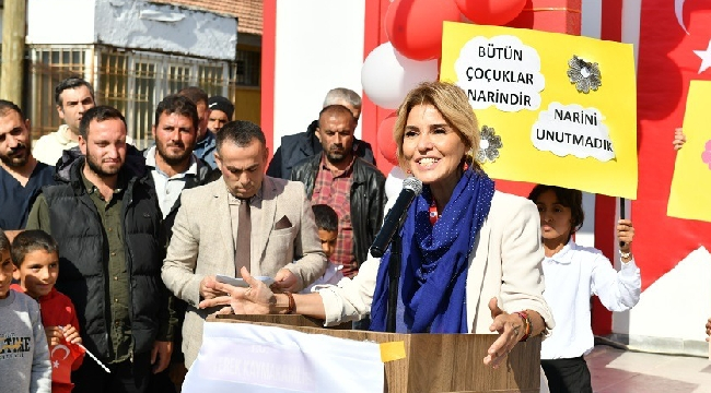 Sanatçı Gülben Ergen Siverek'te okul açtı