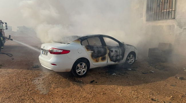 Hilvan'da gerginlik sürüyor: Araç ve evler kundaklandı