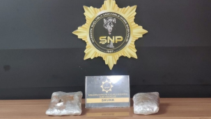 Şanlıurfa'da 1 kilo 250 gram skunk ele geçirildi