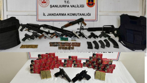 Siverek'te büyük operasyon: Silah ve mühimmat ele geçirildi