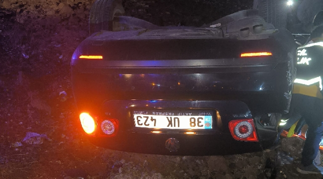 Siverek'te otomobil takla attı: 1 yaralı