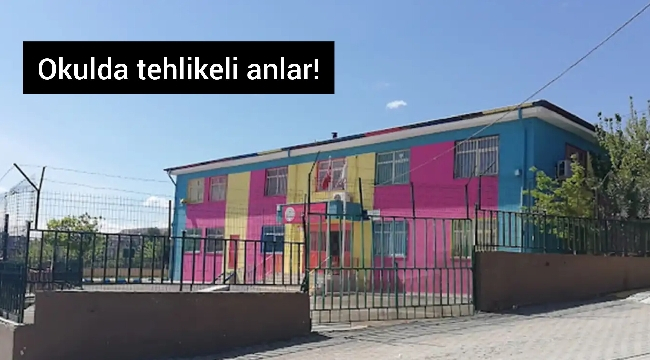 Şanlıurfa'da sınıf camına yorgun mermi isabet etti!
