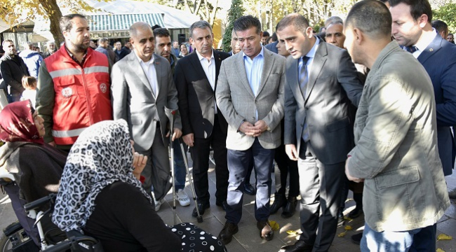 Siverek'te 3 Aralık Dünya Engelliler Günü'nde Anlamlı Destek