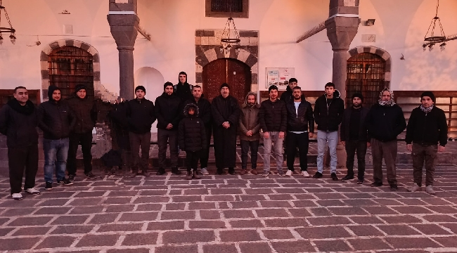 Siverek'te sabah namazı buluşması