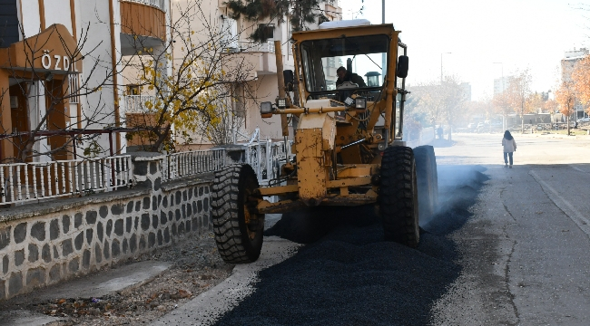 Siverek'te Yol Çalışmaları Hız Kesmeden Devam Ediyor