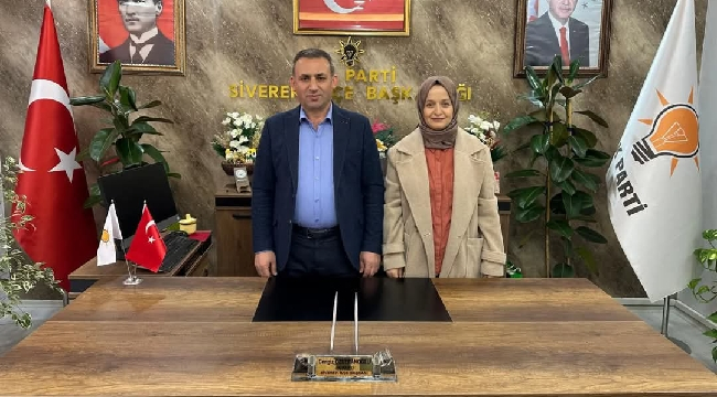 AK Parti Siverek İlçe Kadın Kolları Başkanlığına Rahime Tüysüz Denizedalan Atandı