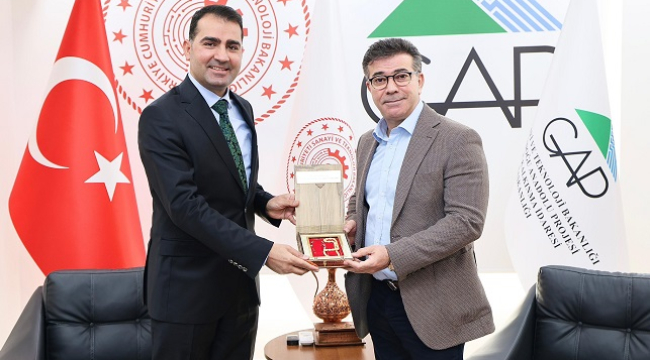 Başkan Bucak'tan GAP İdaresi'ne ziyaret
