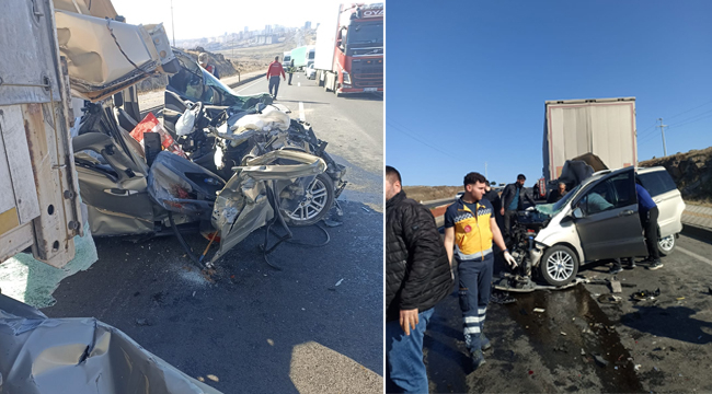 Siverek'te feci kaza: 1 ölü, 1 yaralı