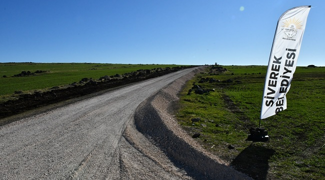 Siverek'te Kurcaklı Mahallesi'ne 2 Kilometrelik Yeni Yol