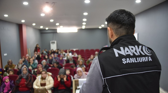 Siverek'te narkotik maddeyle mücadeleye kadın eli değdi