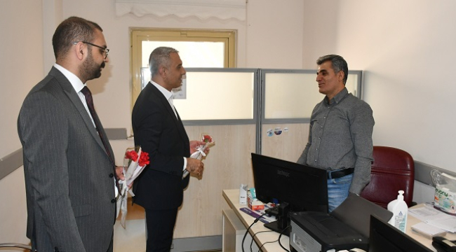 14 Mart Tıp Bayramından sağlık çalışanlarına jest