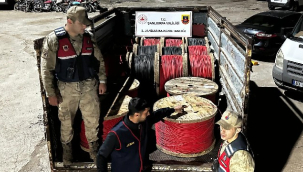 Siverek'te 6 Milyon TL'lik kablo hırsızlığı çözüldü