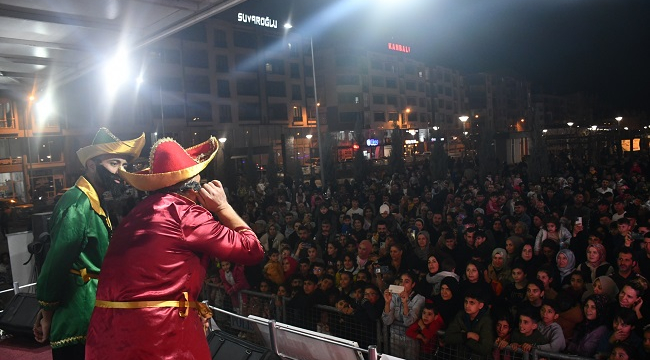 Siverek'te nostaljik Ramazan Coşkusu: Karagöz ve Hacivat sahnelendi