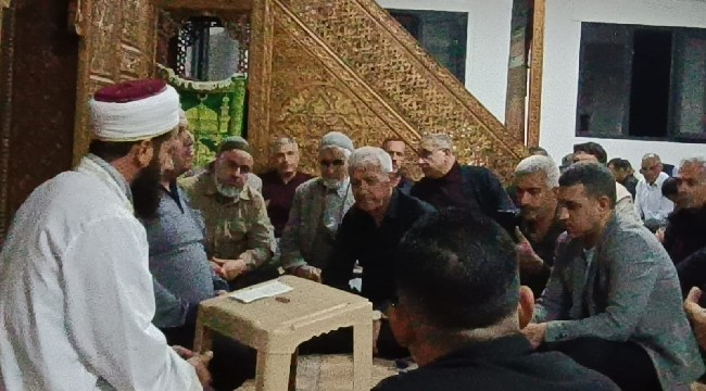 Siverek'te son teravih namazı duygusal anlara sahne oldu