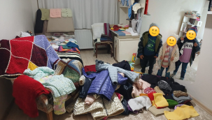 Askıda İp kampanyası Siverek'te minik yürekleri ısıttı