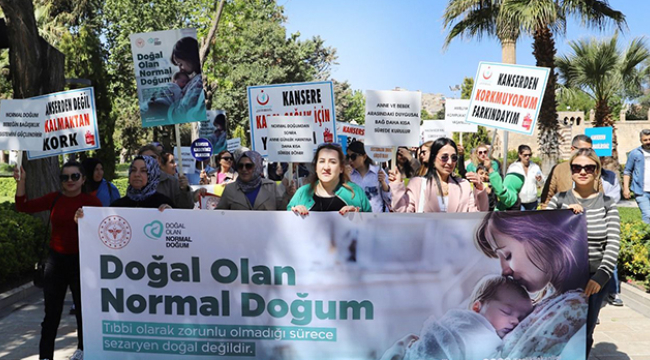Balıklıgöl'den normal doğum çağrısı!