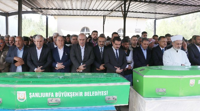 Ceylanpınar'daki Göçük Faciasında Hayatını Kaybeden 3 İşçi Toprağa Verildi