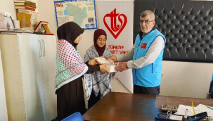 Kur'an Kursu öğrencilerinden Filistin'e umut eli