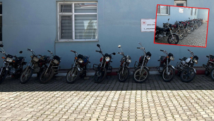 Siverek'te sahtecilik operasyonu: Çok sayıda çalıntı motosiklet ele geçirildi
