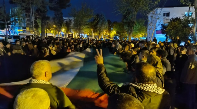 Siverek'ten Gazze'ye tekbir sesleri yükseldi: Zulme karşı tek yürek!