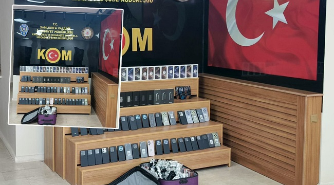 Urfa'da kaçak elektronik operasyonu: 2 tutuklama