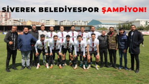 Adalet yerini buldu: Siverek Belediyespor Şampiyon !