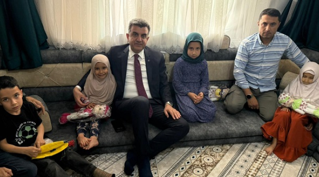 Başkan Günbegi, Kudüs Şehidi Hasan Saklanan'ı unutmadı