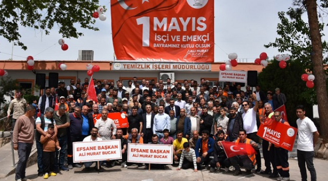 Siverek Belediyesi'nden 1 Mayıs Etkinliği