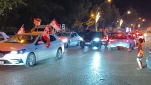 Siverek'te Galatasaray'ın 25. şampiyonluk coşkusu