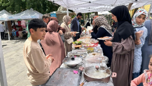 Siverek'te Gazze yararına kermes