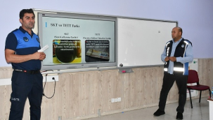 Siverek'te öğrencilere gıda güvenliği eğitimi 