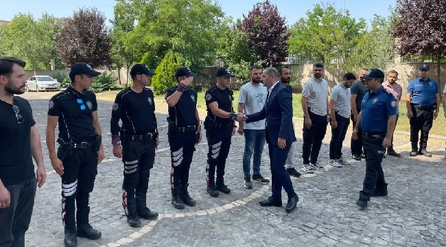 Kaymakam Aydemir'den bayram ziyaretleri 