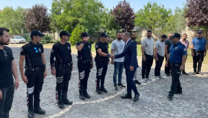 Kaymakam Aydemir'den bayram ziyaretleri 