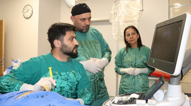 Şanlıurfa'da Karaciğer Kanserine kapalı yöntemle başarılı tedavi