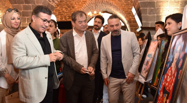 Siverek'te Türk-Japon dostluğu sanatla yaşatıldı