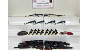 Viranşehir'de büyük silah operasyonu: 19 gözaltı!