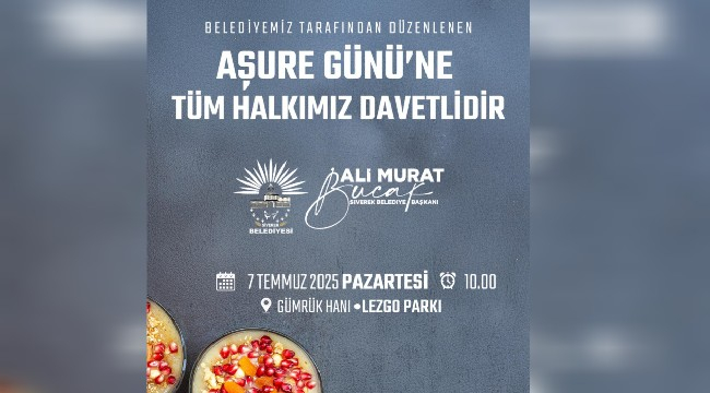 Siverek Belediyesi'nden Aşure Günü Etkinliği