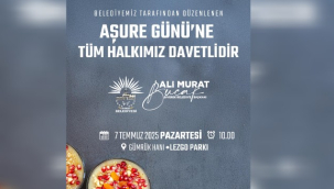 Siverek Belediyesi'nden Aşure Günü Etkinliği