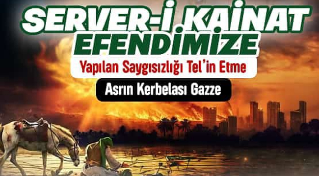 Peygamberimize saygısızlık Siverek'te telin edilecek