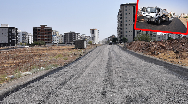 Siverek'te üstyapı çalışmaları aralıksız sürüyor