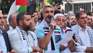 Siverek'ten Gazze'ye yükselen ses: İnsanlık ayağa kalkmalı!