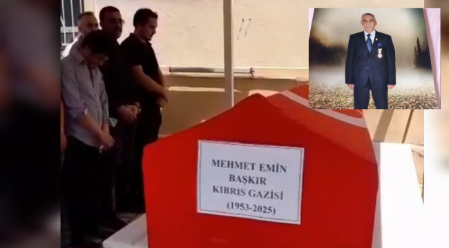 Siverekli Kıbrıs Gazisi Bursa'da vefat etti